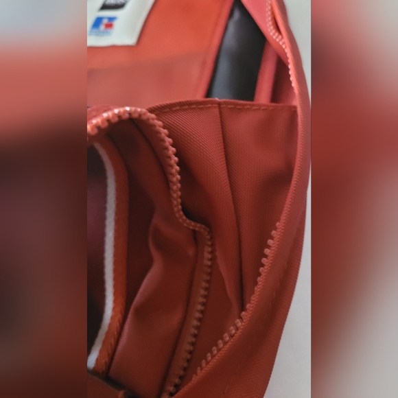 NWT Hugo Boss x Russell Athletic Square Backpack Red - Picture 10 of 16
